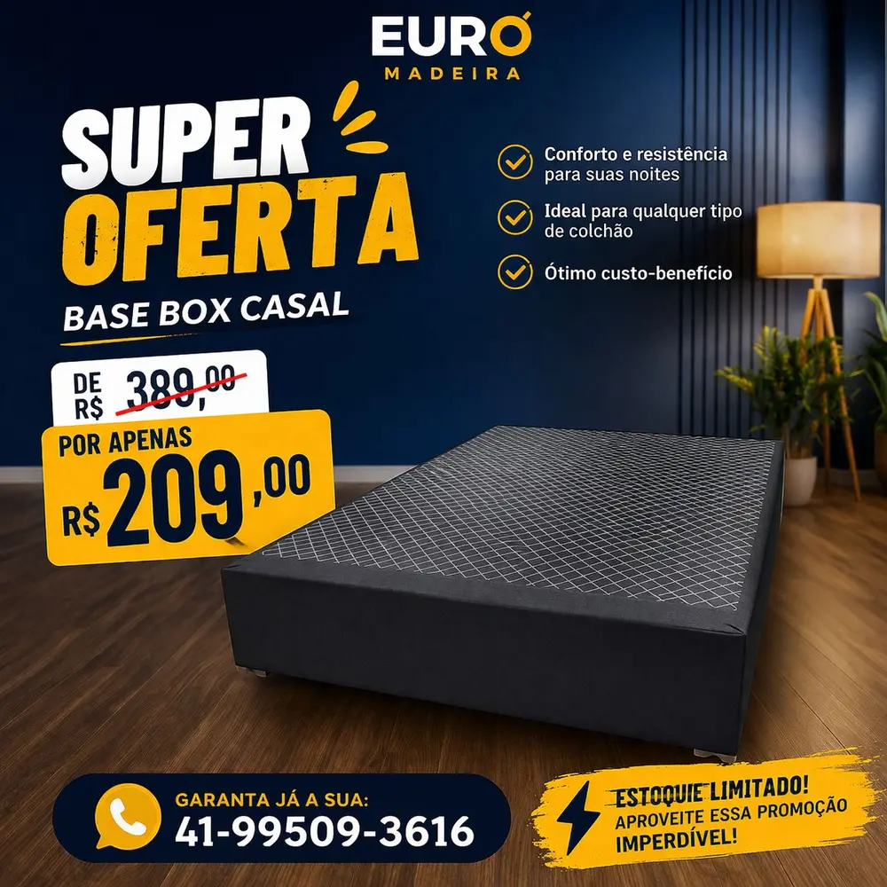Base Box Casal PÉROLA